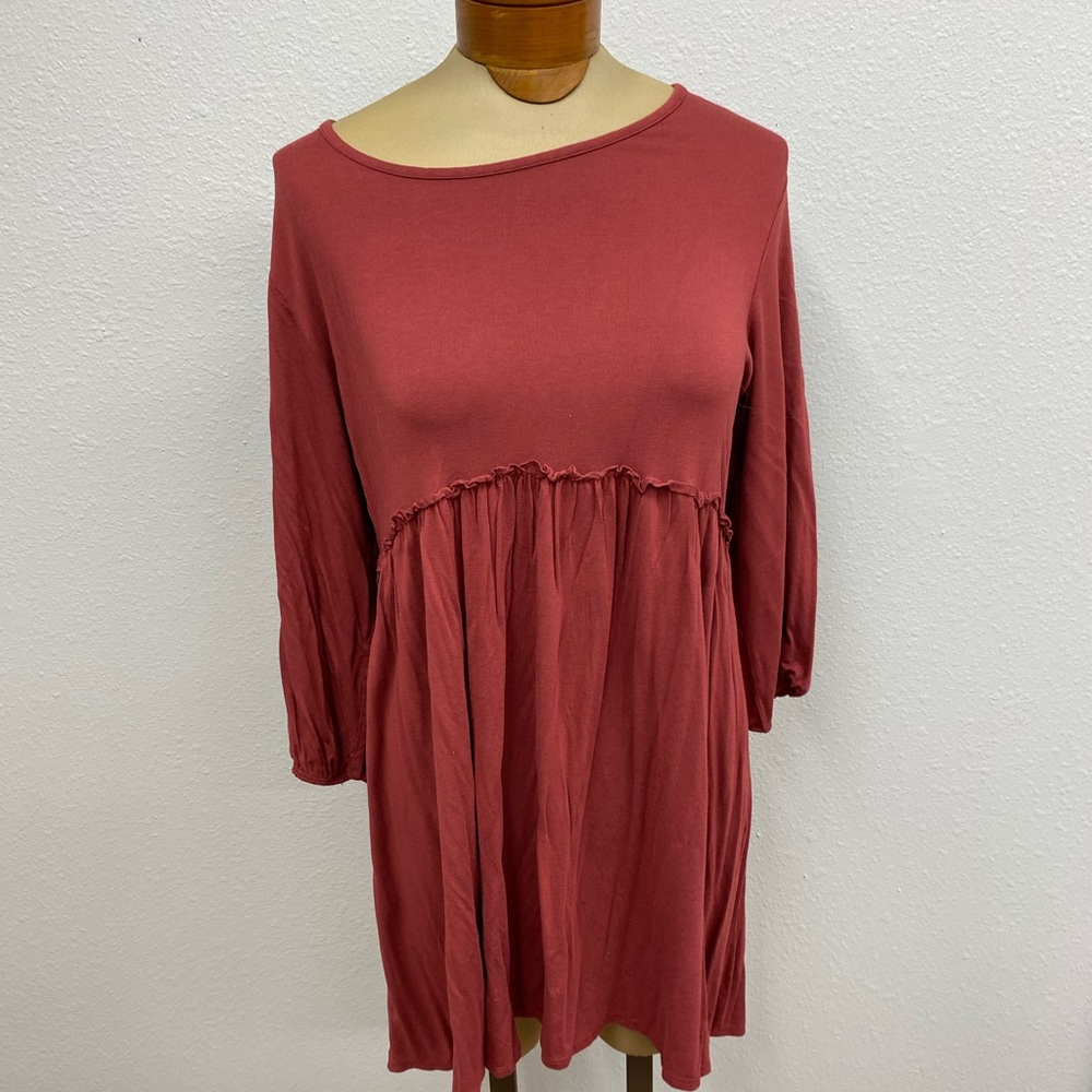 Tiffany and gray shirt dress